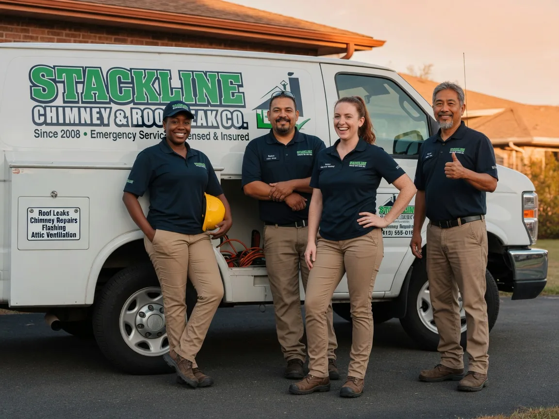 Chimney flashing repair company in Kansas, IL